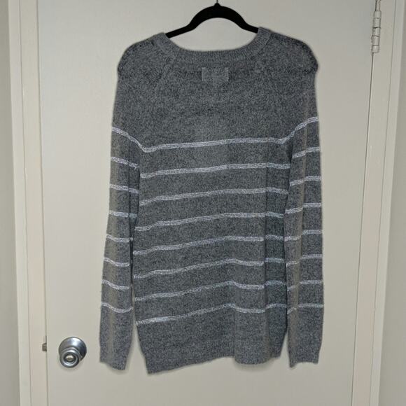 Current/Elliott Victor Metallic Stripe Knit Sweater - Size 1 - NWT - Picture 4 of 8